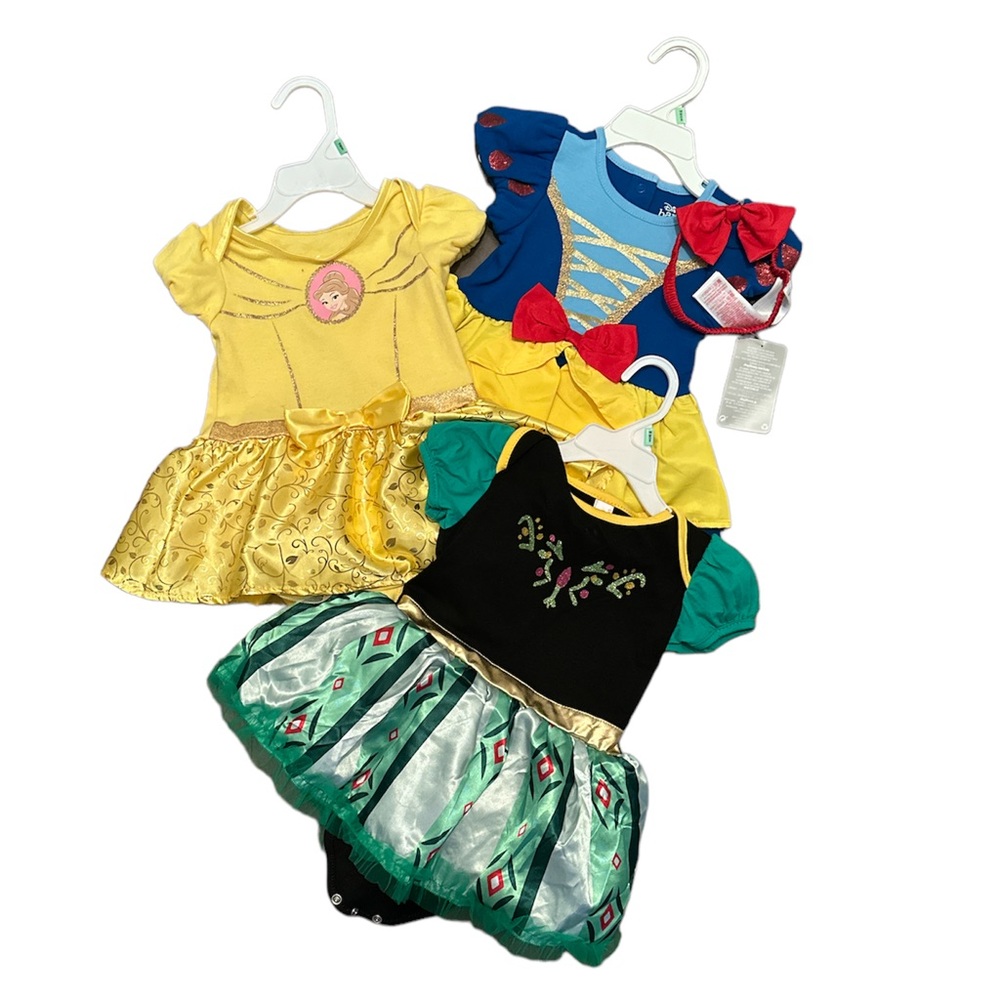3 Princess Dresses | 12-18M